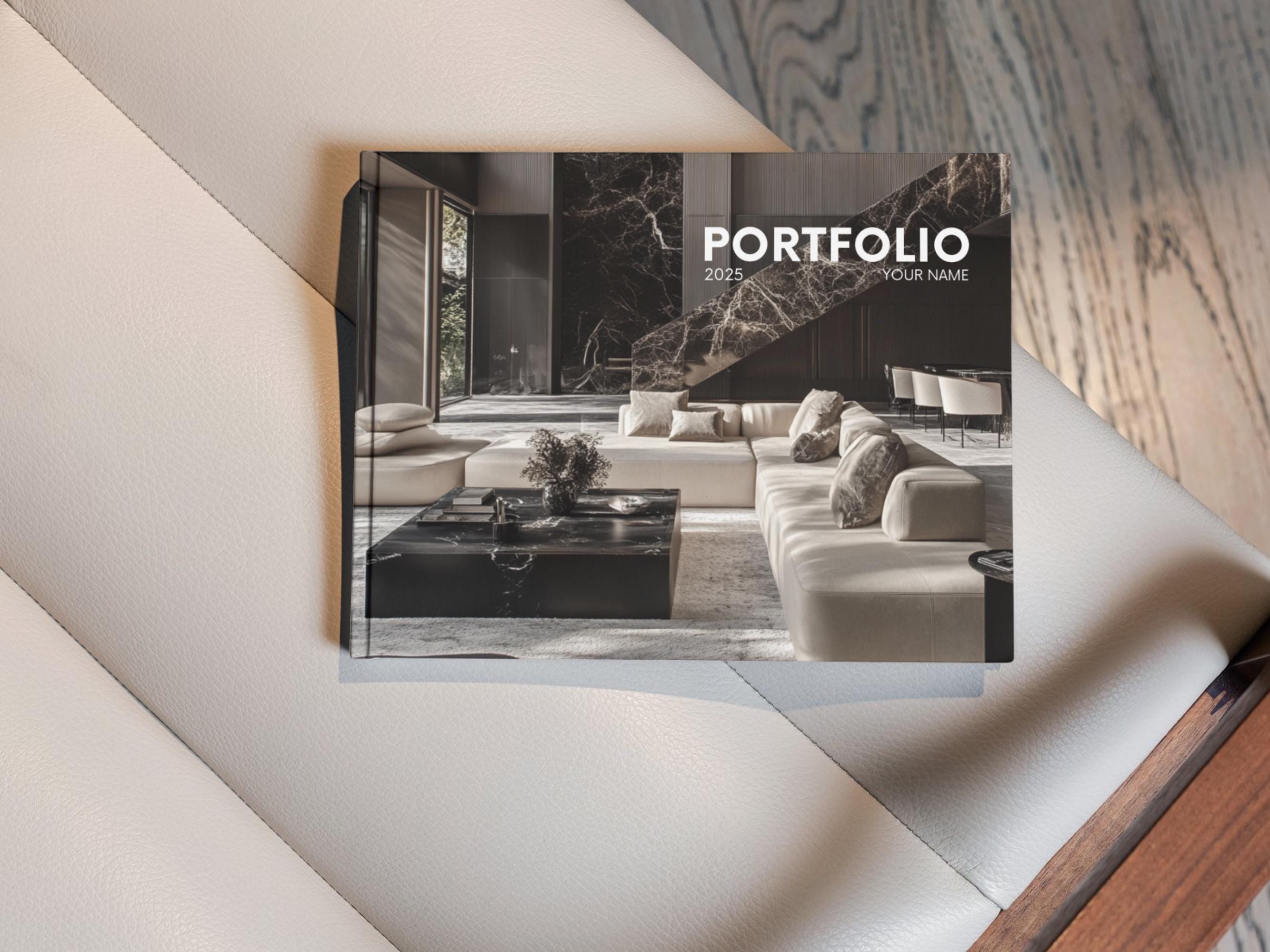 Interior Design Portfolio Template, Luxury Interior Design Template ...