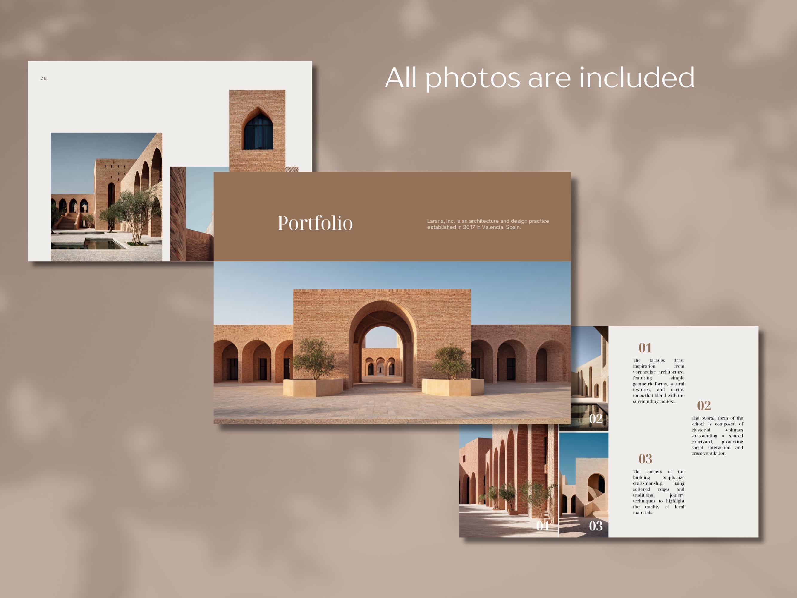 Architecture Portfolio Template, Minimalist Interior Design Canva ...
