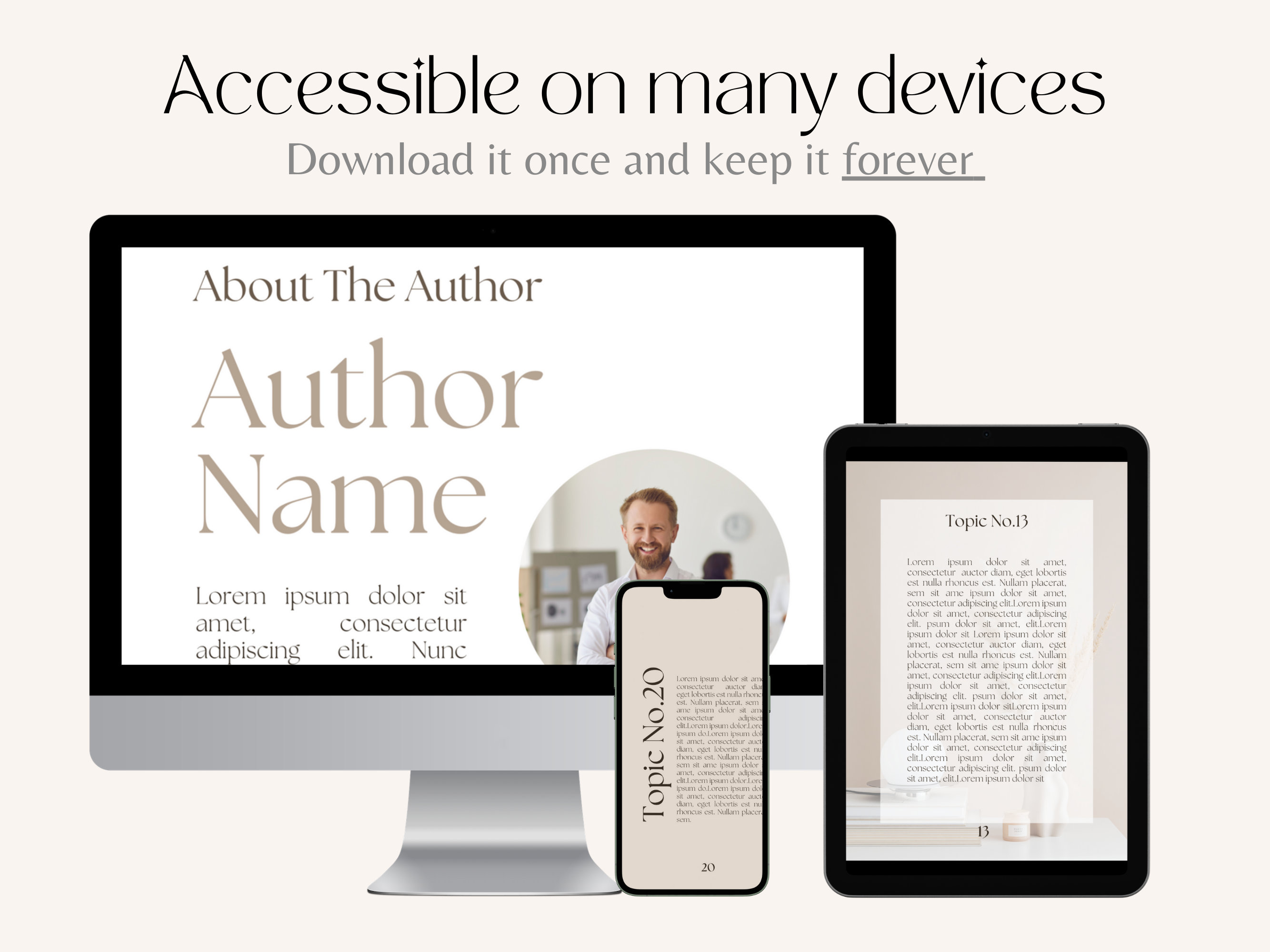 Ebook Interior Design Template Canva Editable Ebook Template Course ...