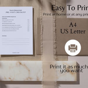 Site Measure Checklist Interior Design Room Measuring Template Interior ...