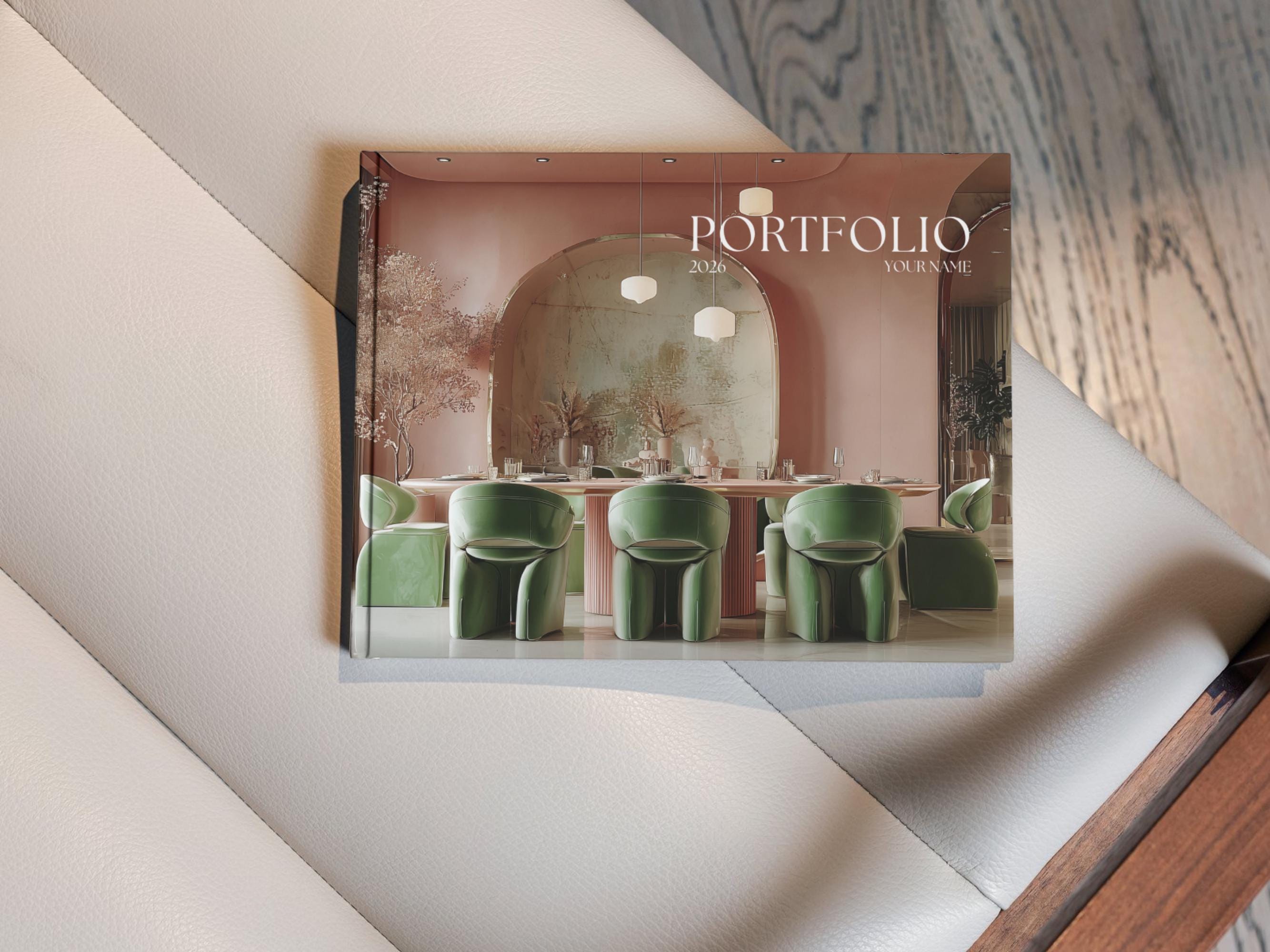 Interior Design Portfolio Template, Luxury Interior Design Template ...
