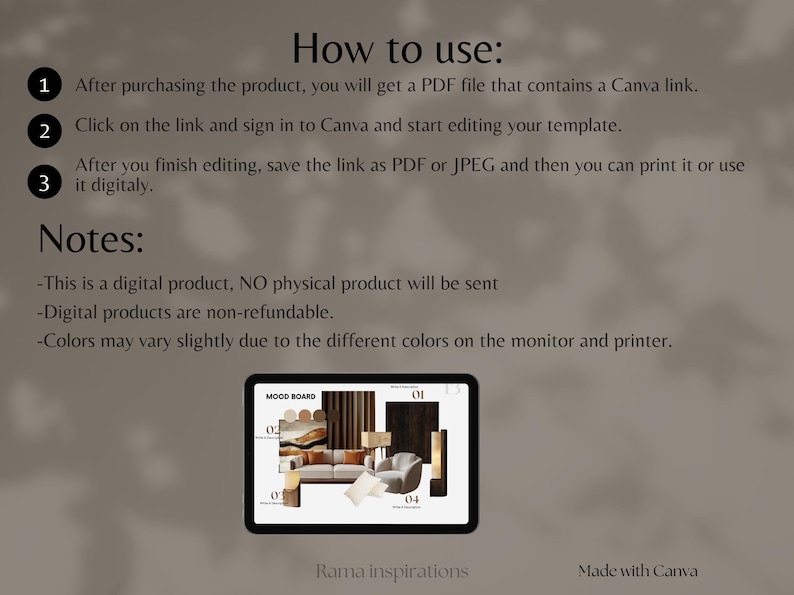 Interior Design Portfolio Template - Il 794xN.6735117235 Psd5 