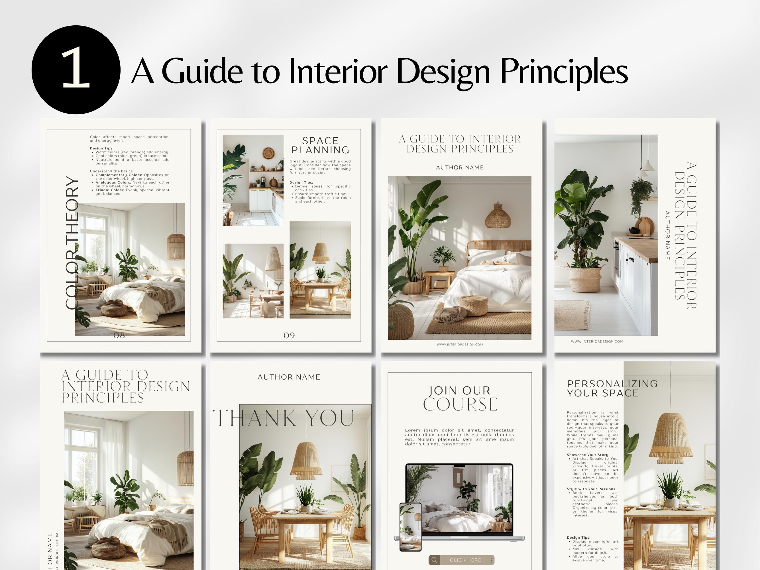 Interior Design Bundle, Interior Design Ebook, PLR E-book Bundle ...