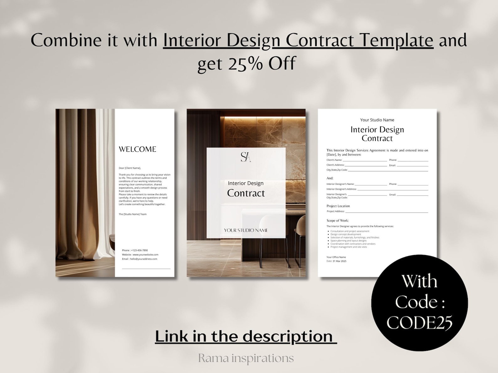 Site Measure Checklist Interior Design Room Measuring Template Interior ...