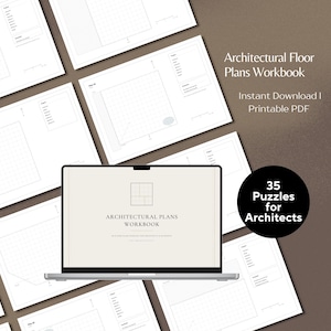 Architecture Floor Plans Workbook: 35 Puzzles for Architecture Students (PDF)