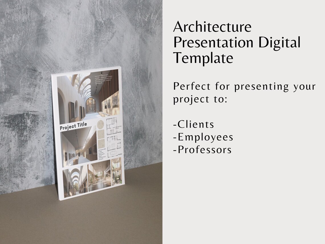 Architecture Poster Canva Template Architecture Presentation Board ...