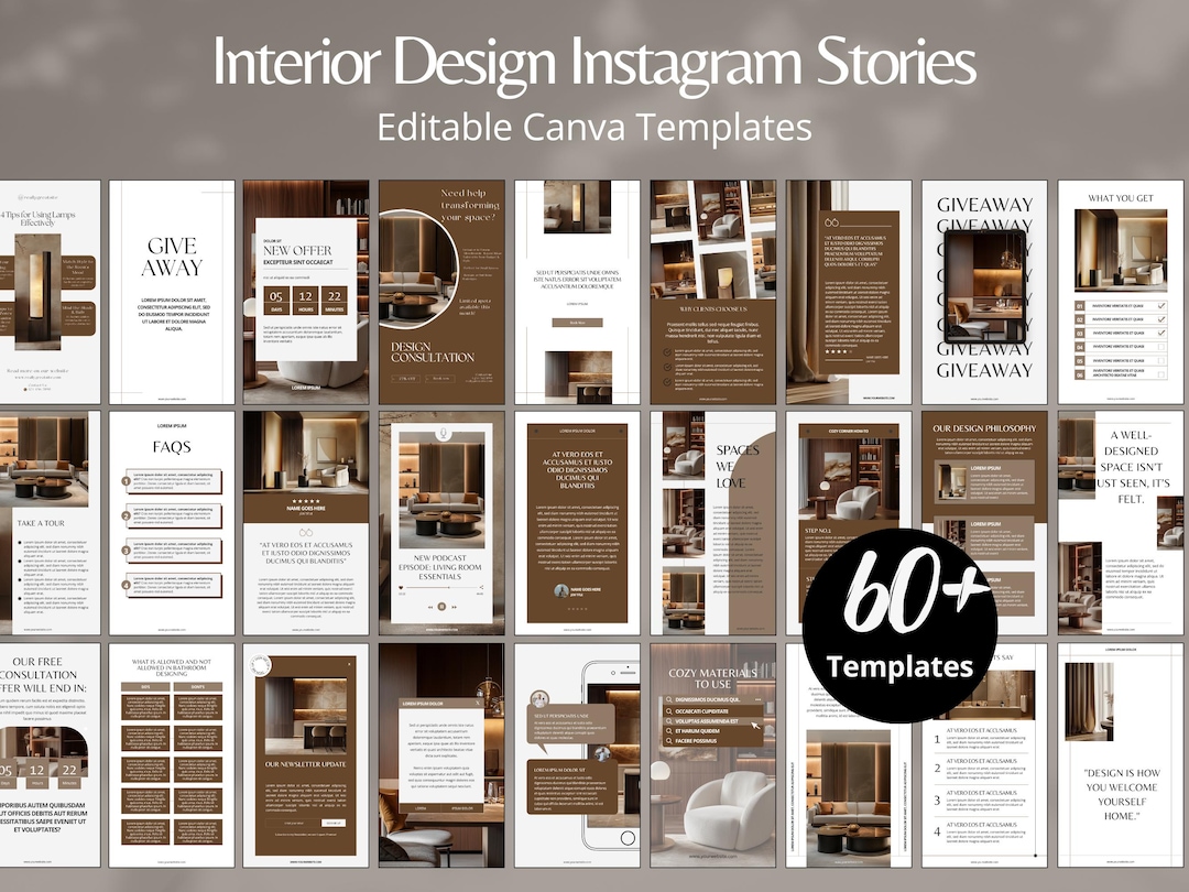 Interior Design Instagram Story Template Interior Design Instagram ...
