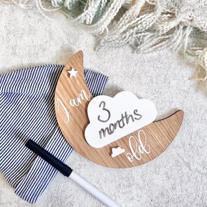 Jalons réutilisables pour bébé, Cartes d'étape importante pour bébé, Disques d'étape importante, Cadeau pour nouveau-né, Plaque d'étape importante pour bébé, Cadeau de baby shower, Accessoire photo pour bébé
