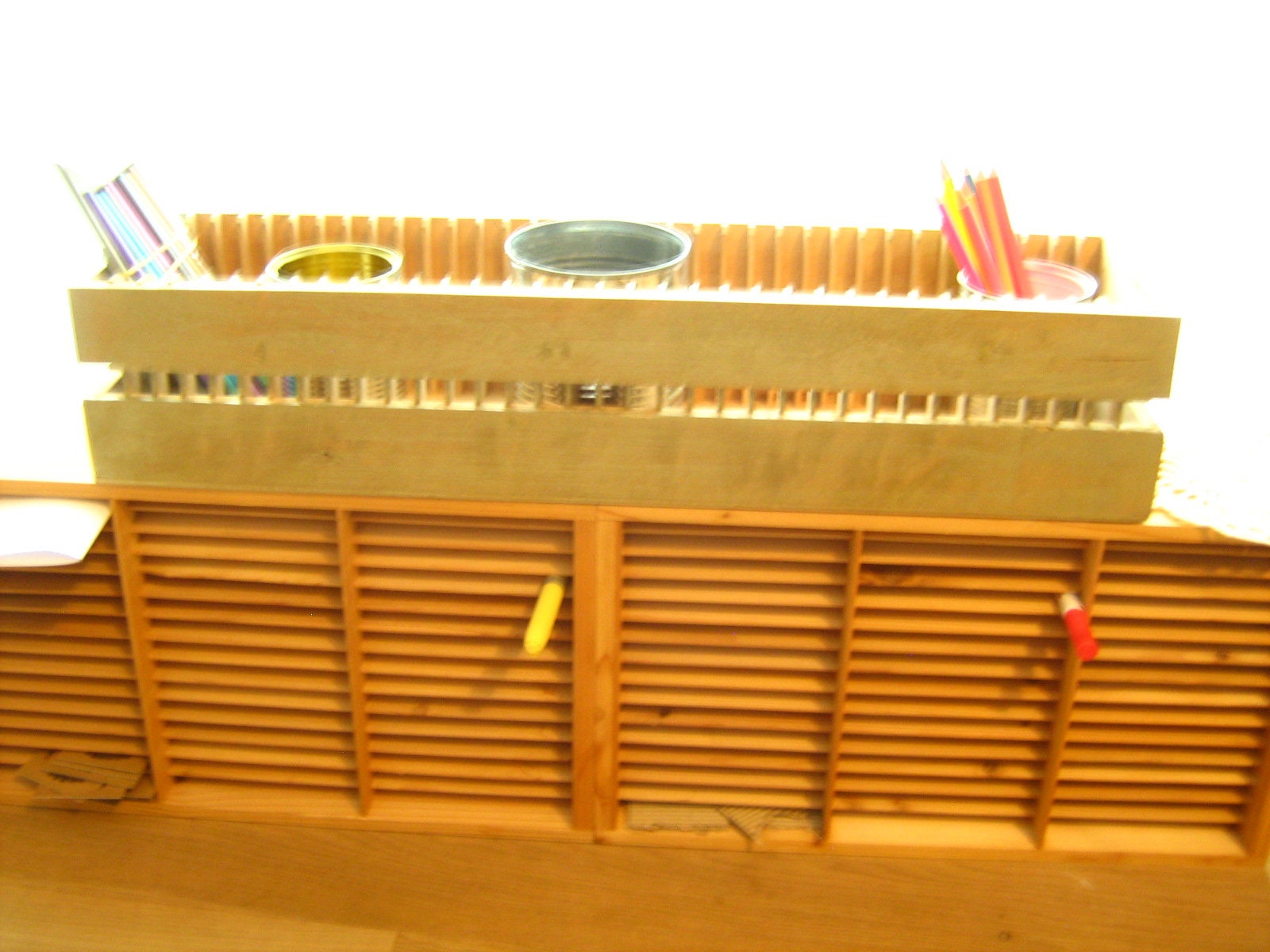 Retro IKEA CD Rack Shelves Cabinet Curio Display Essential Oil Vintage ...