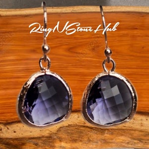 Amethyst Earrings, February Birthstone Gift, February Birthstone Earrings, Bridesmaid Earrings, February Birthday Gift, Amethyst Jewelry