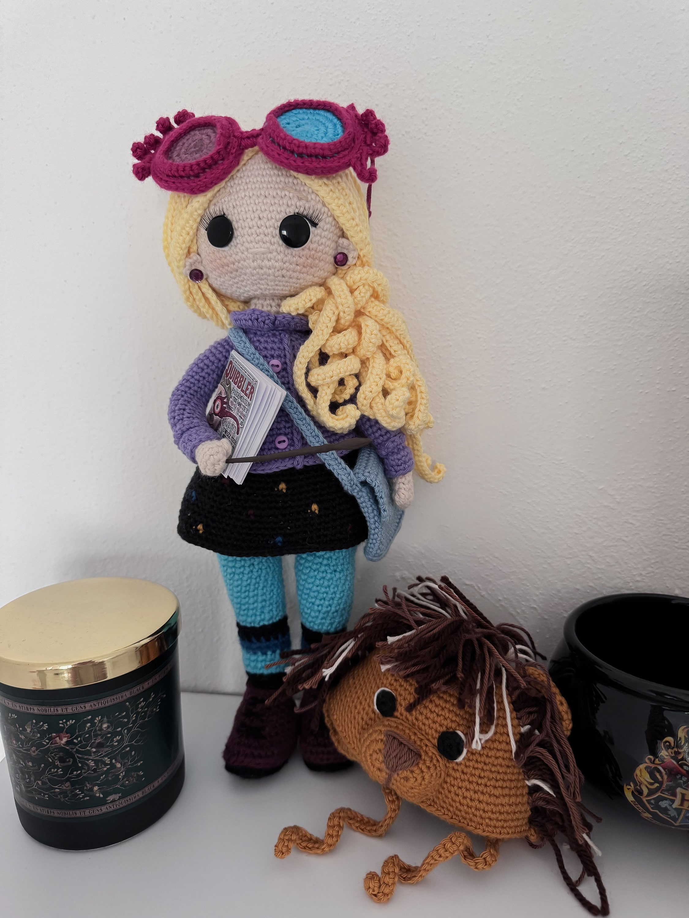 開店祝い Crochet luna lovegood - Etsy 日本 あみぐるみ