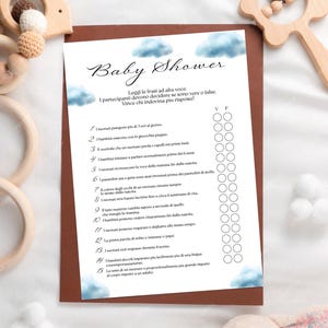 Gioco Baby Shower Vero o Falso – File PDF stampabile, quiz divertente per festa, gioco per future mamme, intrattenimento digitale