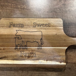 Custom Wood Cutting Board
