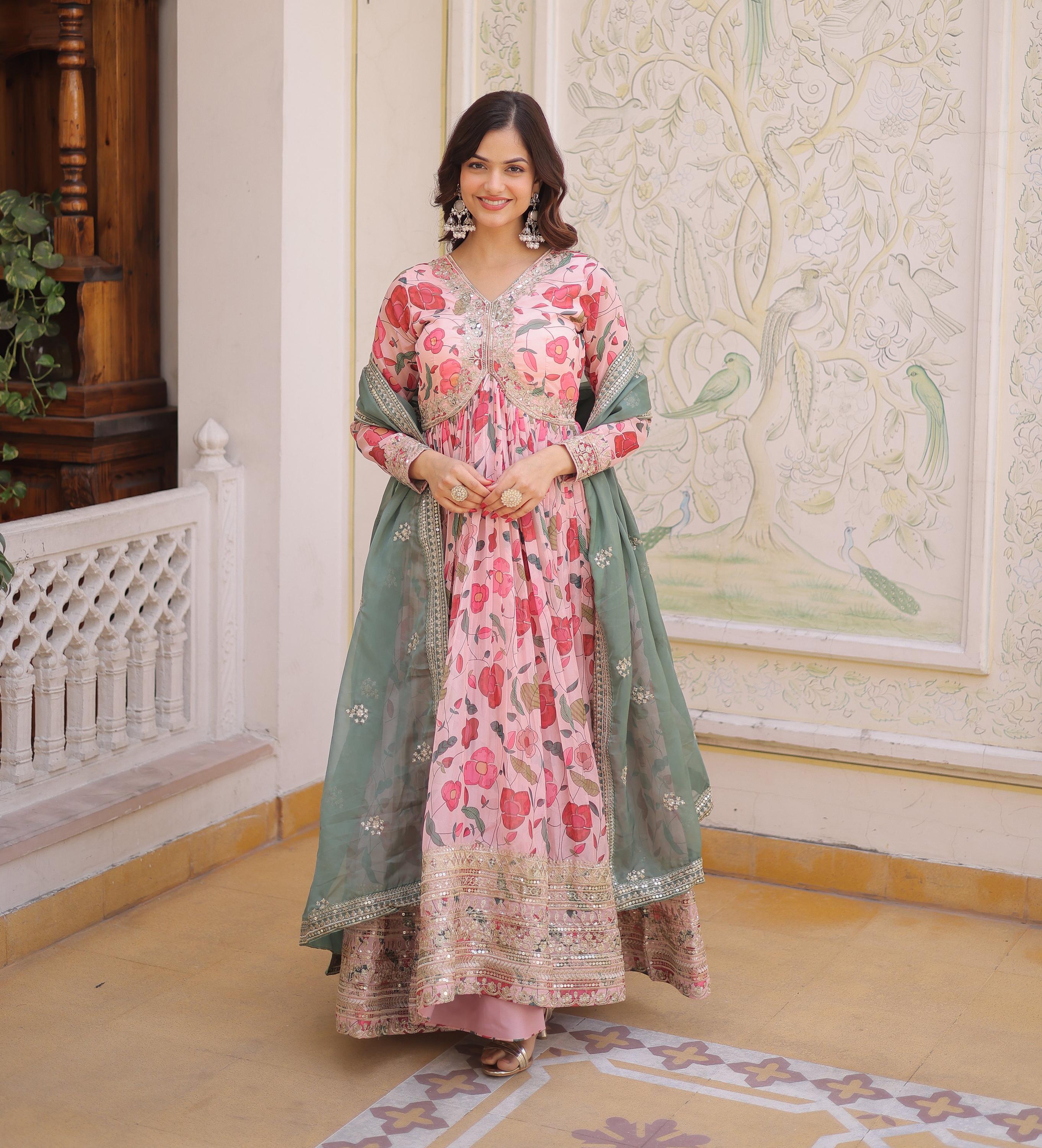 Alia Cut Anarkali Gown - Etsy