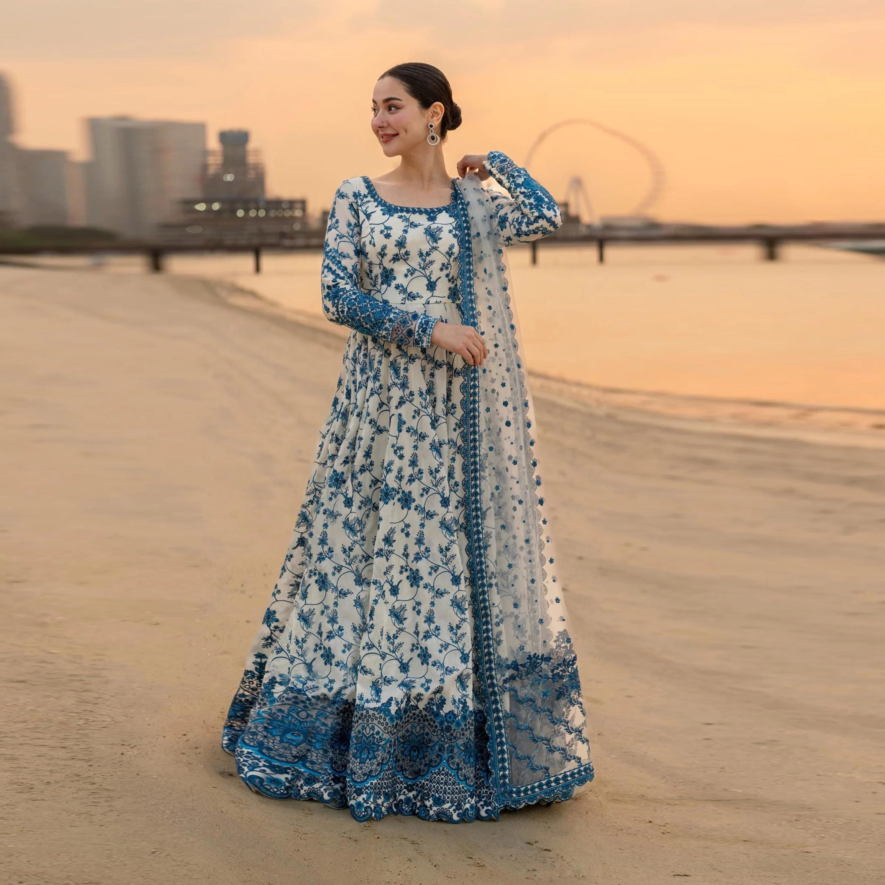 green glitter hoco dress Grey sequin anarkali – YoshnasByEla main image 1