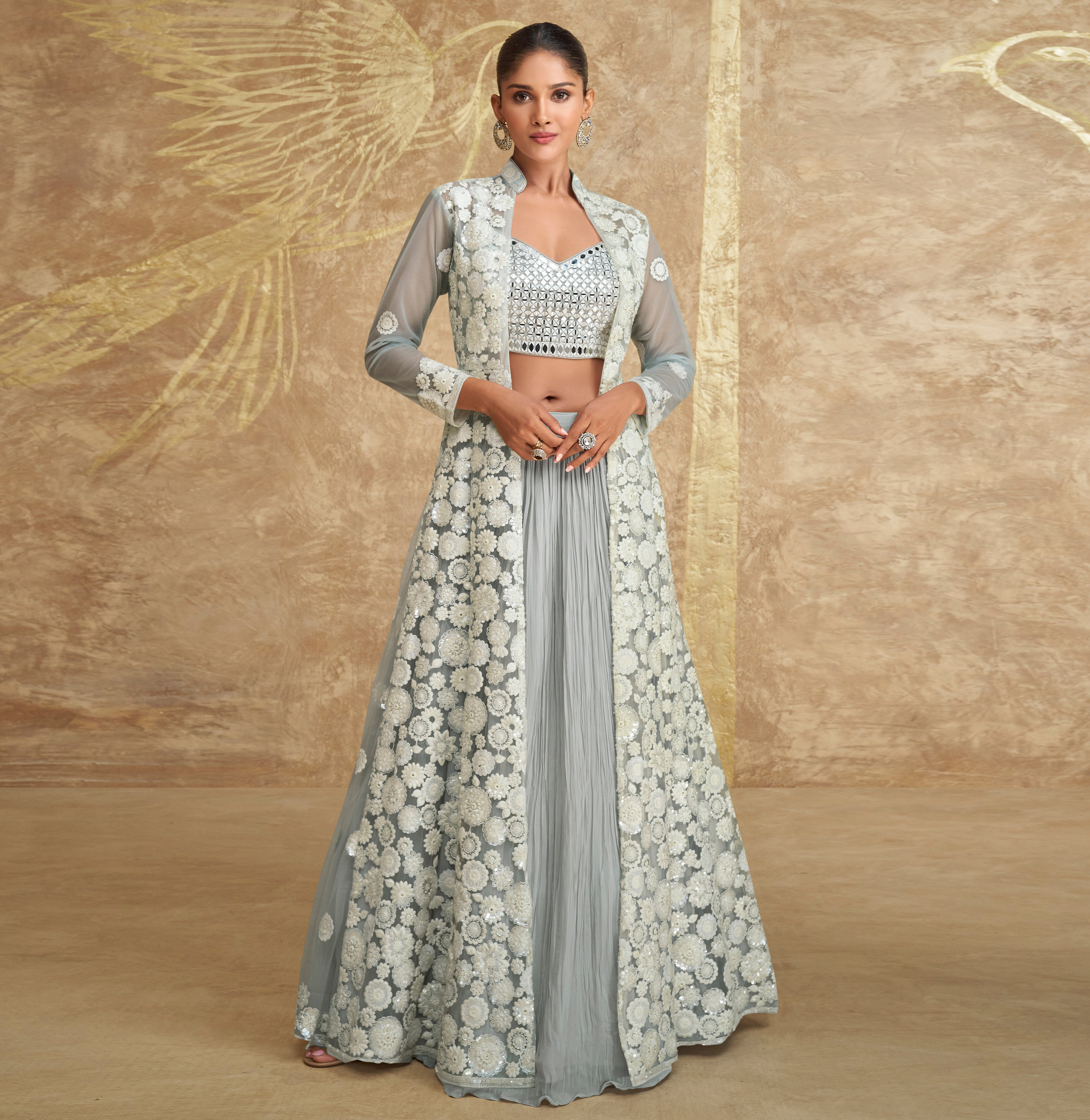 Party wear shrug sales
