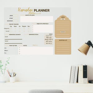 RAMADAN PLANNER Tisch Anrufung Islam Geschenk