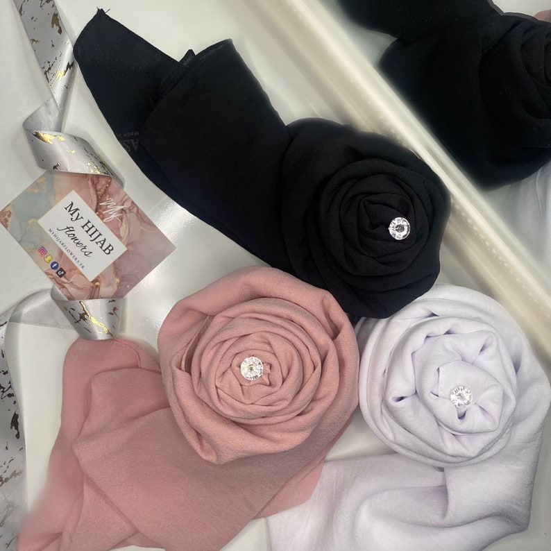 Bouquet 5 Hijabs: Premium quality image 4