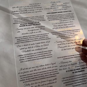 Islamski plakat z modlitwą i inwokacją wykonany z pleksiglasu akrylowego „Ostatnie kazanie Proroka (niech pokój będzie z nim)”