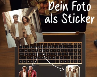 personalisierte Sticker - Dein Foto als Sticker, verschiedene Variationen | Dein Urlaubs Sticker | Handy Sticker | Scrapbook Stickers