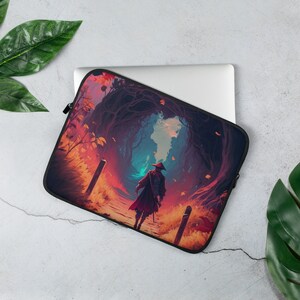 Japanese Graphic Laptop Sleeve