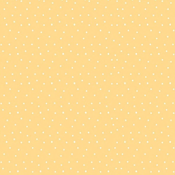 Sew Much Fun by Echo Park Paper Co for Riley Blake Designs. C12455 Dots - Sunshine Sold in 1/2 Yard Increments; Cut Continuously.