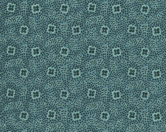 Pretty Purple Petals R210367D Blue by Laura Berringer for Marcus Fabrics - Flower Texture Blue - Elegant Floral Sold in 1/2 Yard Increments