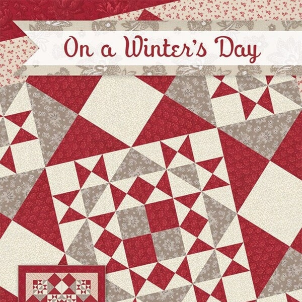 On a Winter's Day by Angeles Jaso Tucker for It's Sew Emma - Sizes for Crib, Lap and Queen- Sized Quilts - Printed Pattern ISE-246