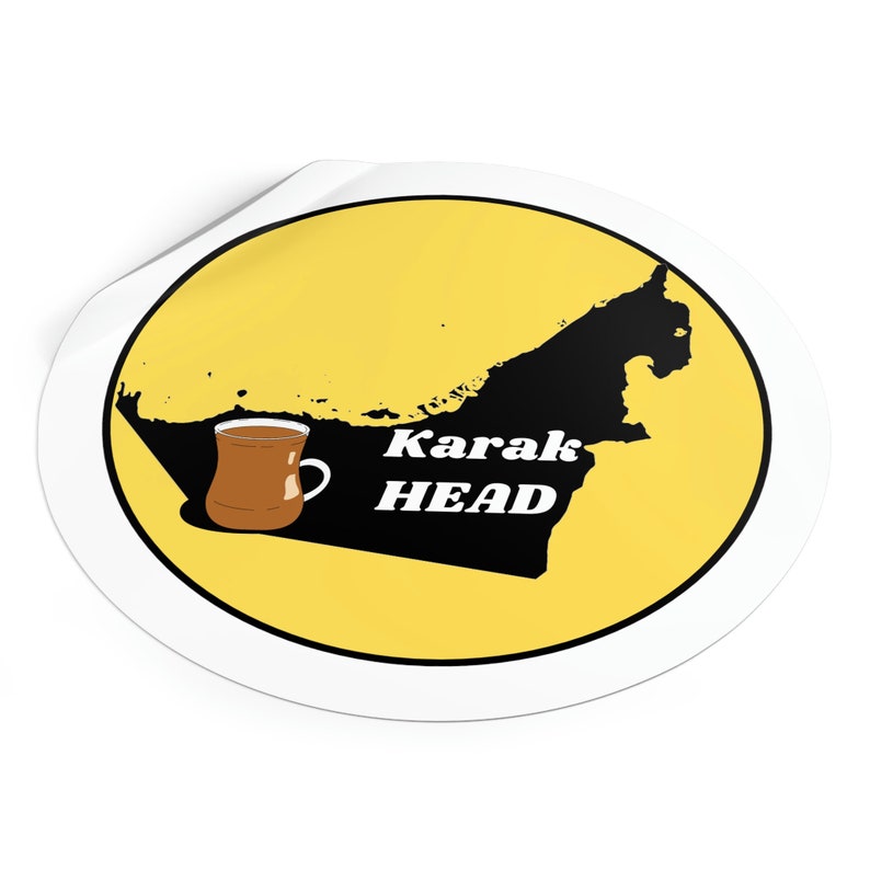 Karak Head Stickers/ United Arab Emirates Sticker/ UAE Etsy