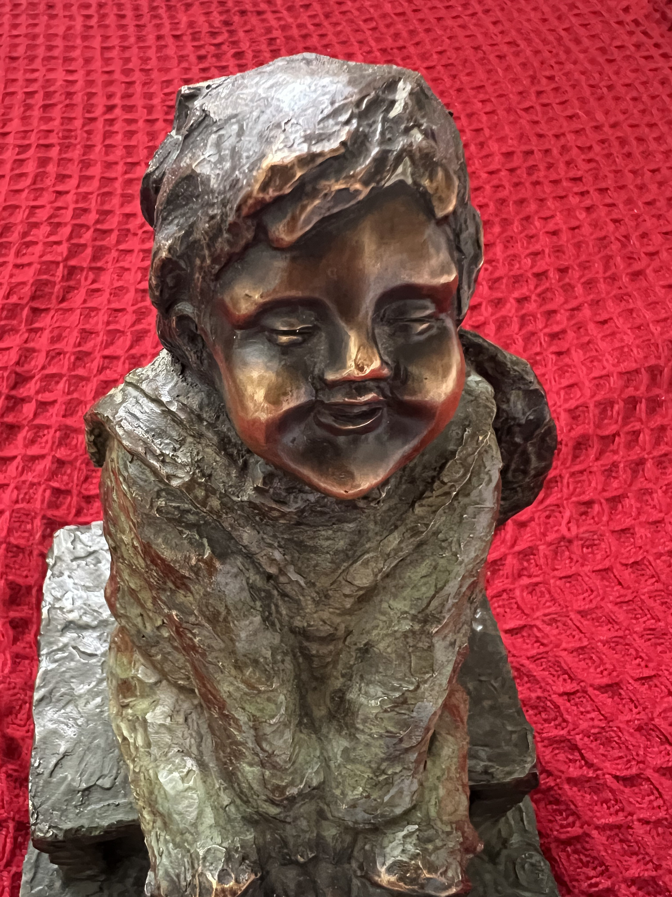 Vintage Bronze Sculpture Etsy