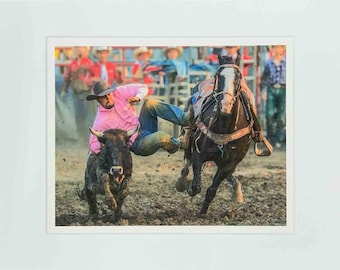 Lucha de novillos (12x9)