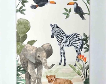 Bebés de la jungla (8x10)