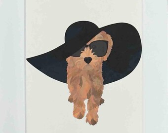 Sombrero para el sol Cockpoo (8x10)