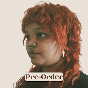 PRE-ORDER 14" 16" & 18" Tail Shaggy Mullet Wig| Ginger | Not A Lace Front| Wavy Messy Elf Hair