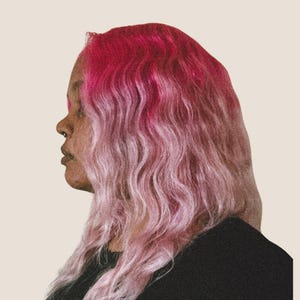 Vibrant Pink to Soft pink/Grey Ombre Human Hair Wig - 18" Wavy Wig with 5x7 Lace Closure| One of One| Ready to Ship