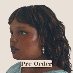 PRE-ORDER| Shaggy Wolf Cut Mullet Wig – Human Hair with Highlights, 5x7 Lace Closure, Layered & Textured Style 16inch| Messy Wavy Elf Hair