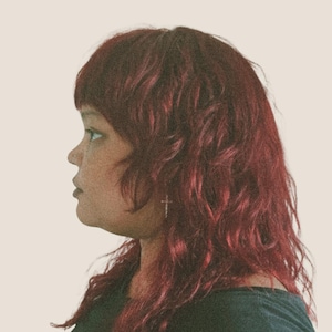 Shaggy Mullet Wolf Cut Wig | Cherry Red | Available in 14” | Edgy Rocker Style| Messy Wavy Elf Hair