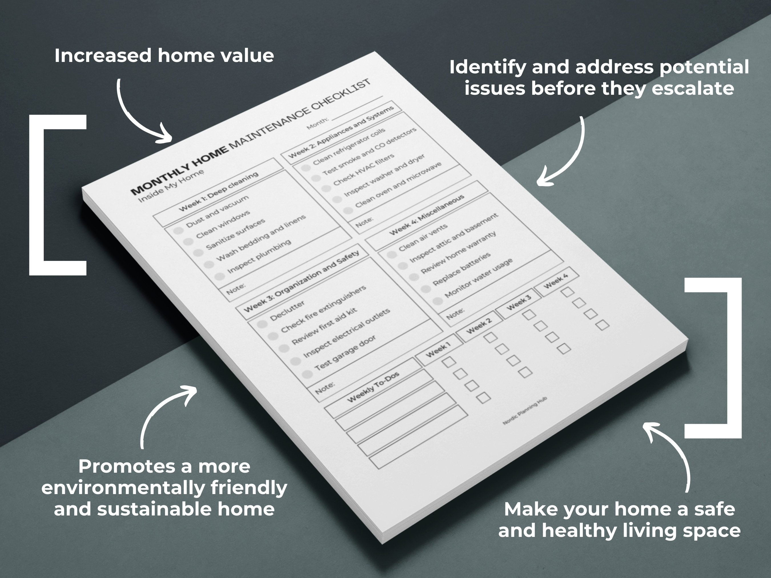 Home Maintenance Checklist Printable Home Maintenance Checklist Printable