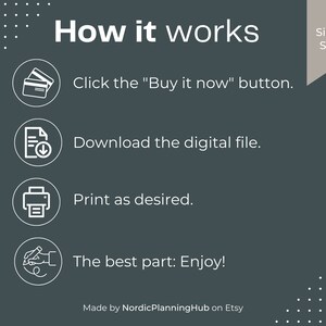 Finance Bundle Printable: Savings Challenge, Debt Tracker (Fillable PDF) image 10