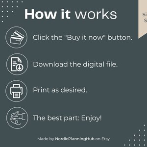 Paquete imprimible de listas de tareas pendientes / Listas de verificación diarias, semanales y rutinarias (PDF) imagen 10