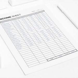 Printable Budget Planner, Financial Tracker, Savings Challenges ...
