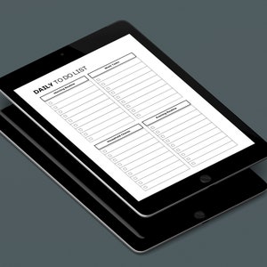 Paquete imprimible de listas de tareas pendientes / Listas de verificación diarias, semanales y rutinarias (PDF) imagen 6