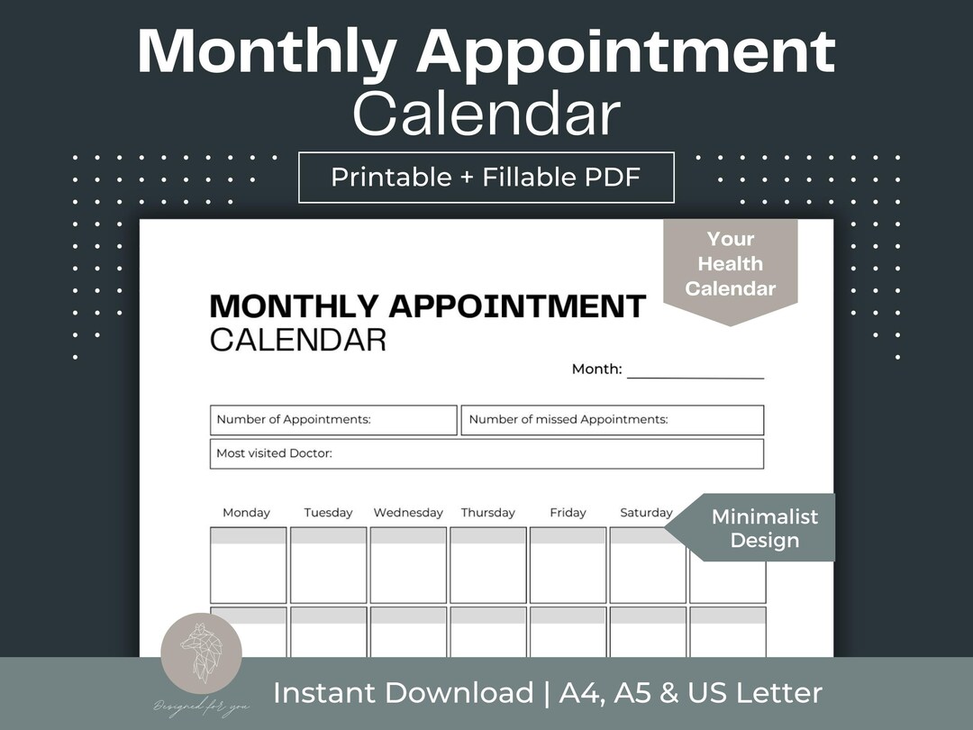 monthly-appointment-calendar-printable-doctor-appointment-log-fillable-pdf-for-your-medical-binder-digital-download-doctor-visits-tracker-etsy