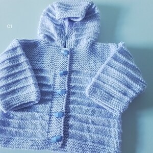 Baby Lilac Jacket with Hood