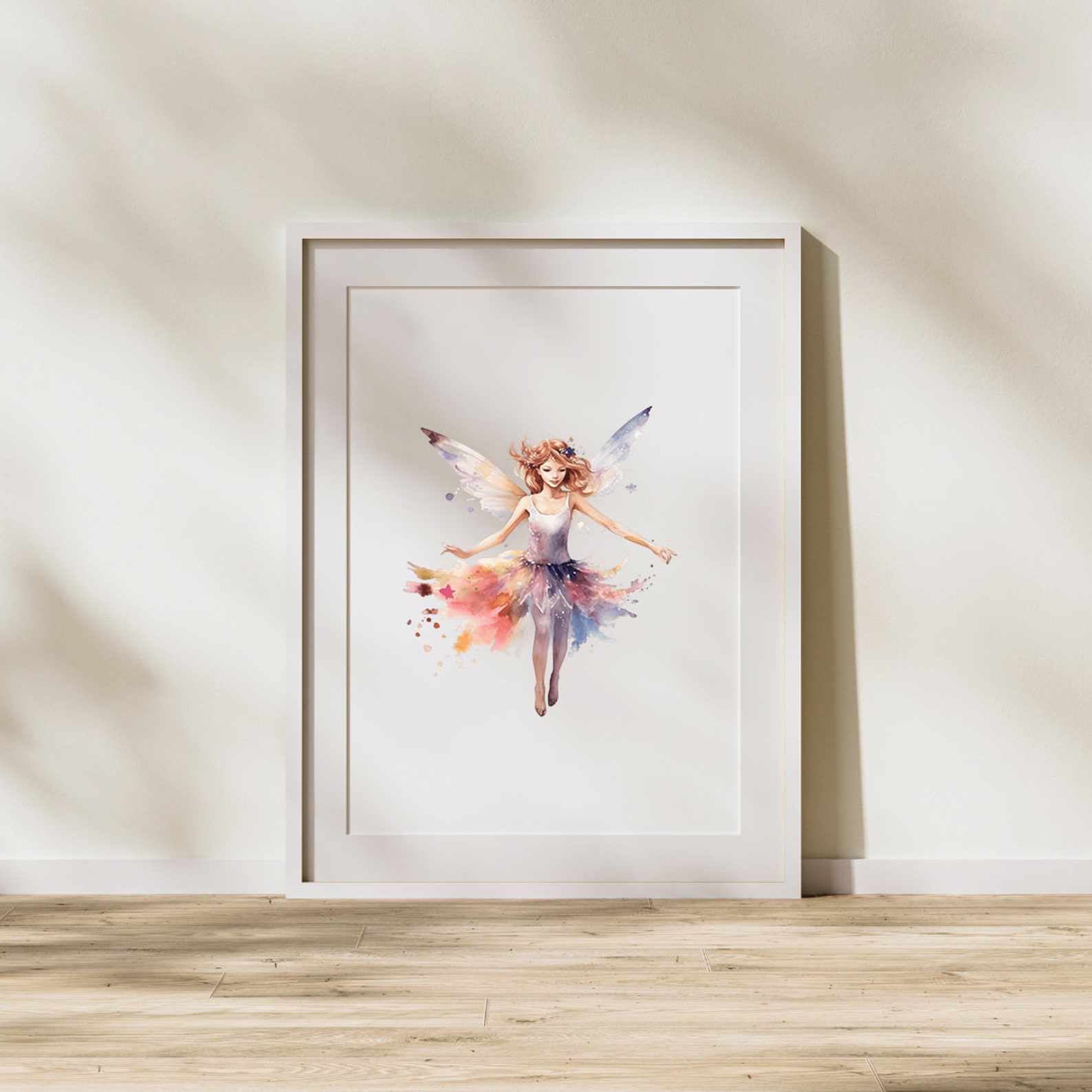 Watercolor Fairy Clipart Bundle | Magical PNG Graphics (digital ...
