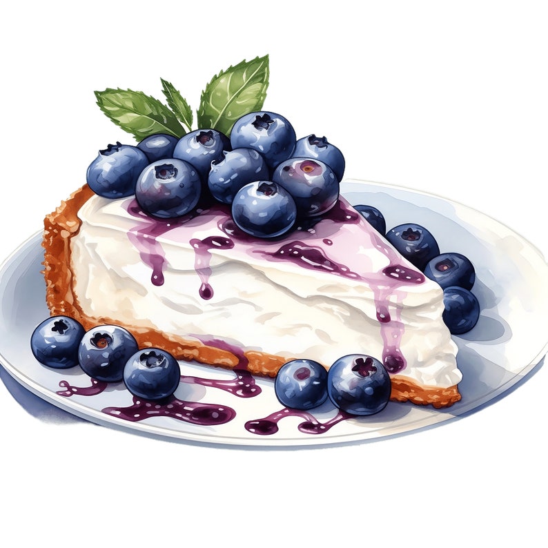 watercolor-cheesecake-clipart-strawberry-oreo-nutella-png-jpg-etsy