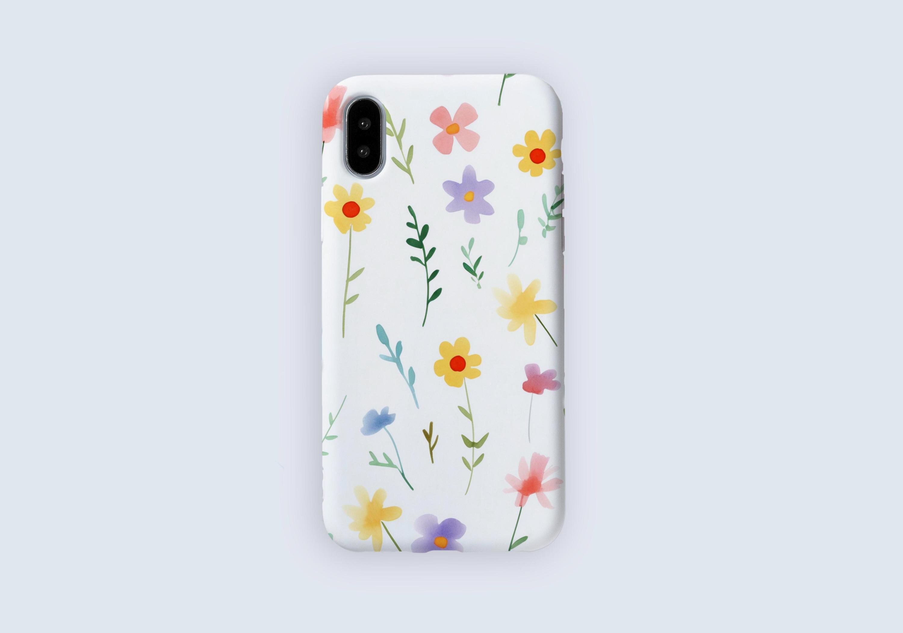 Spring Ditsy Floral Seamless Pattern Pack, Bright Small Scale Flower ...