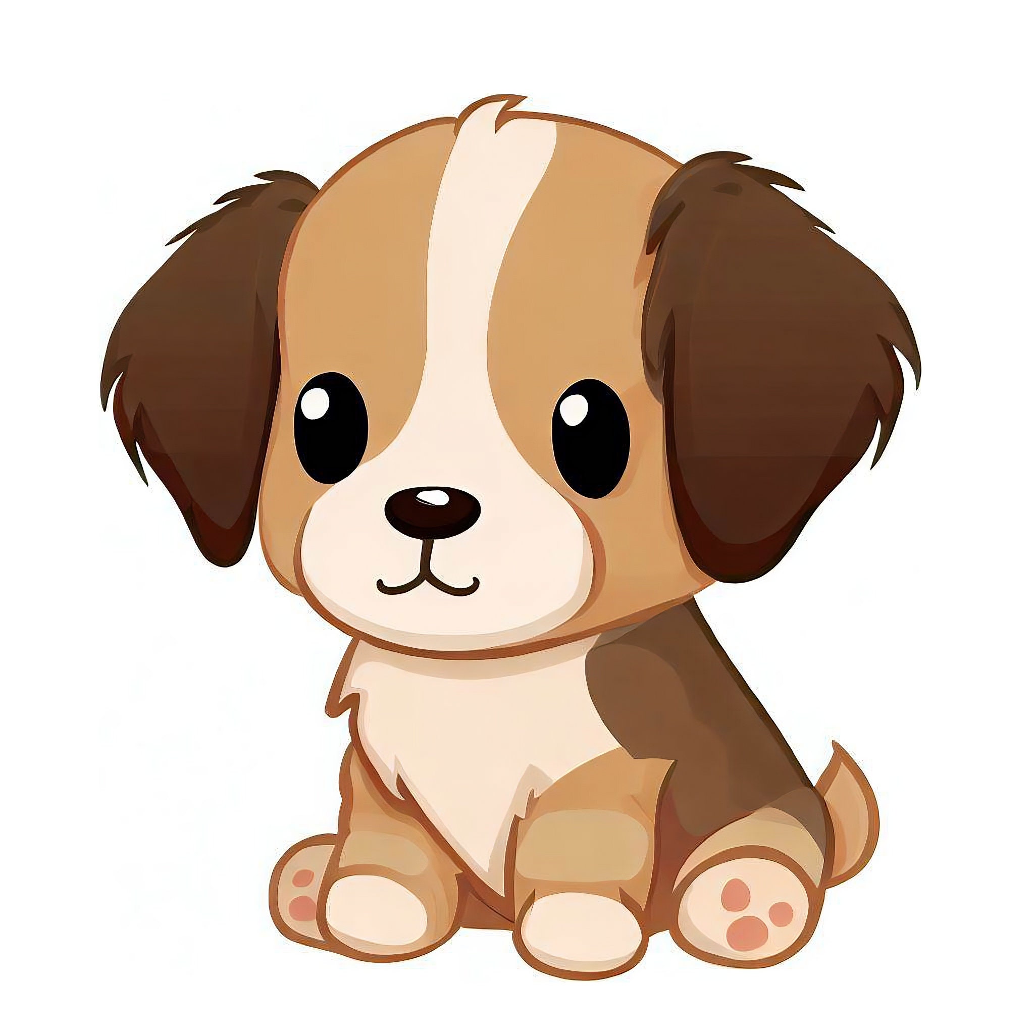 Cute Puppy Clipart Bundle | Smiling Dog PNG Files (digital Download) - Etsy
