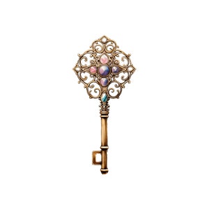 Steampunk Key Clipart | 10 High Quality JPG | Steampunk Art, Watercolor Steampunk JPG, Key Clip art, Steampunk Print, Sublimation, Digital