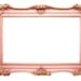 Pink Rococo Frames Clipart, 10 JPG Frames, Antique Baroque Vintage Clip ...